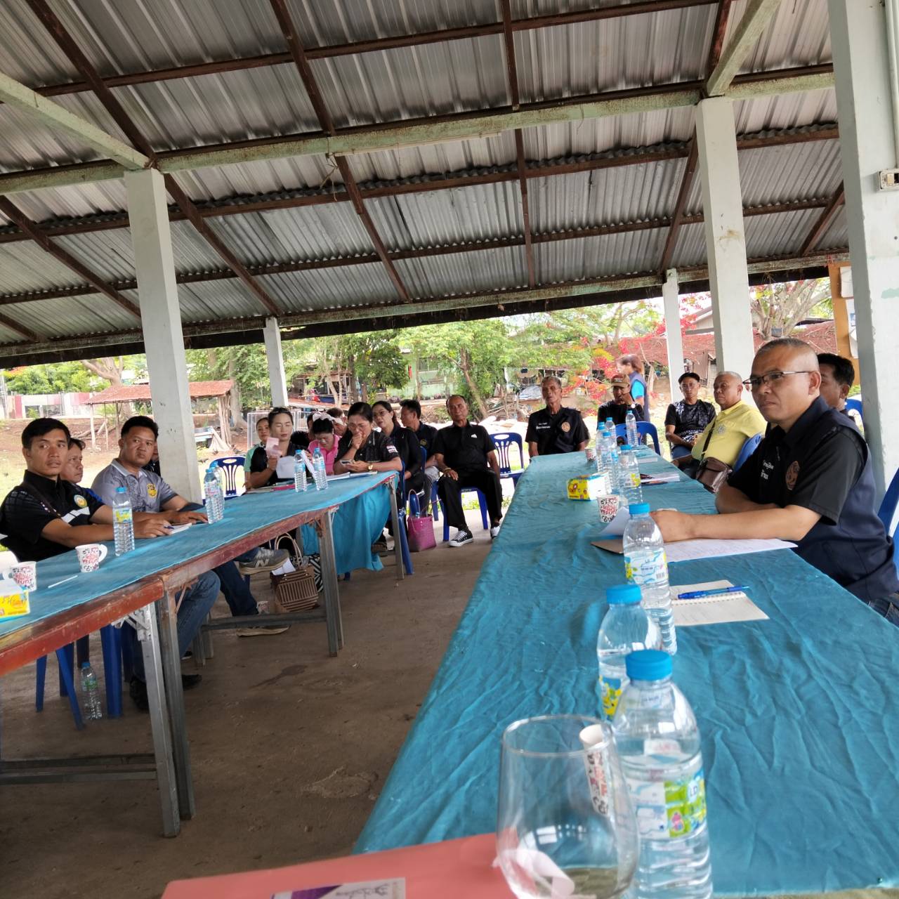 ประชุมสัญจรตำบลวังปลาป้อม อำเภอนาวัง จังหวัดหนองบัวลำภู
